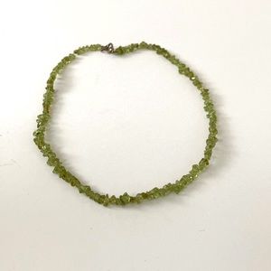 Real Peridot necklace.